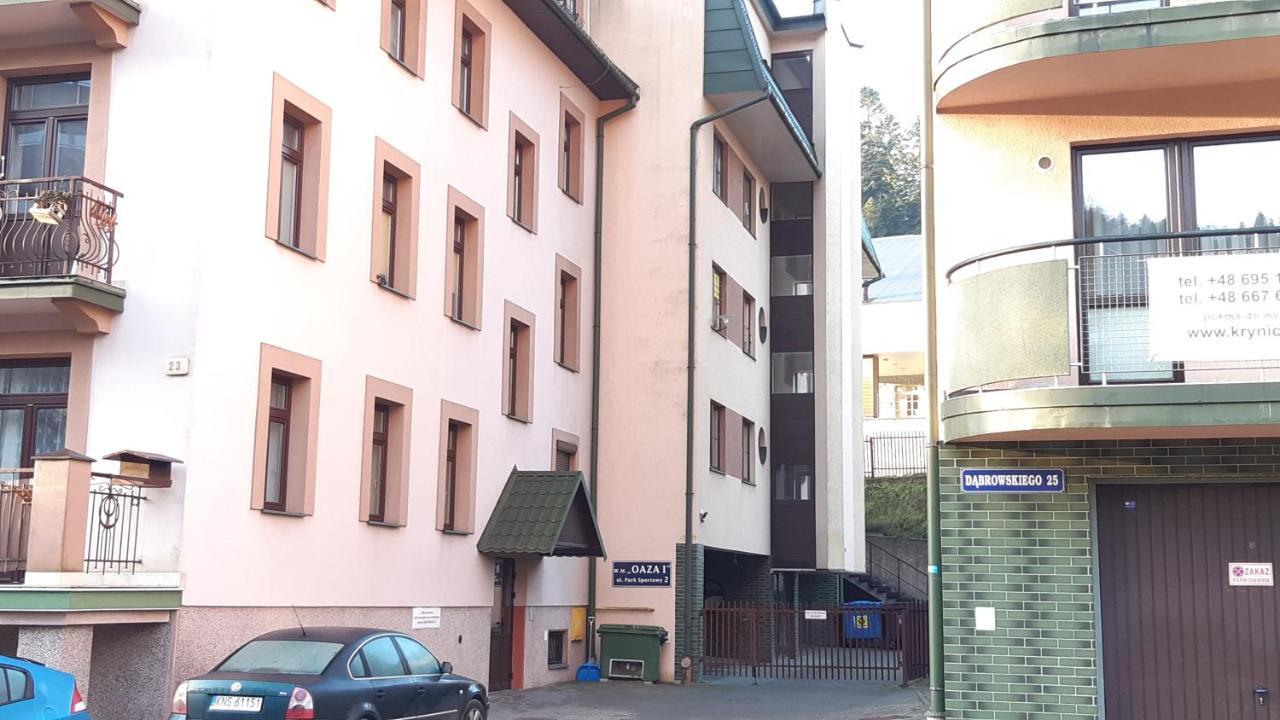 Apartament Zoya + Garaz Krynica Zdroj Dış mekan fotoğraf